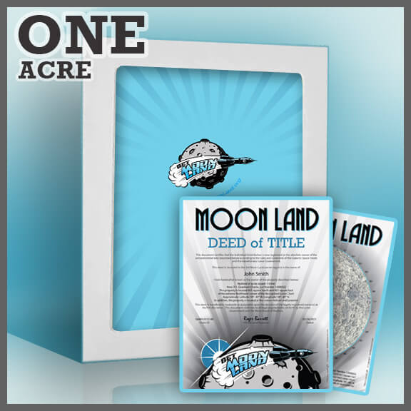 One Acre Of Moon Land Get Moon Land
